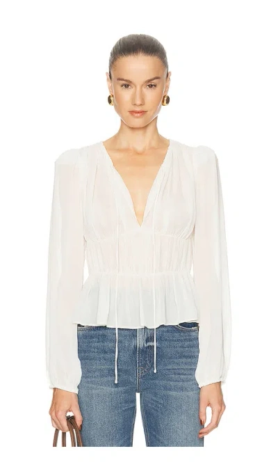 Camila Coelho Lysette Top In White