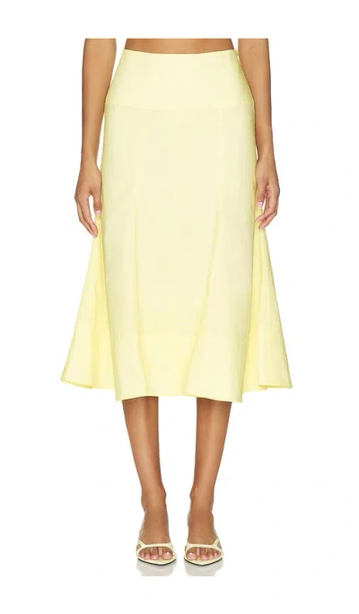 Camila Coelho Nara Midi Skirt In Multi