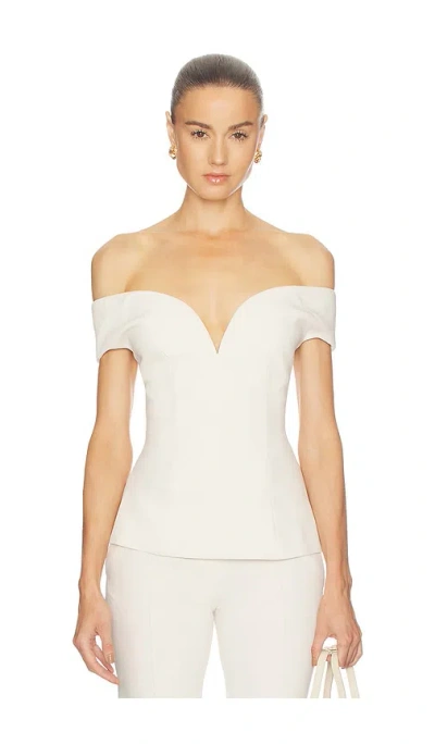 Camila Coelho Nila Top In White