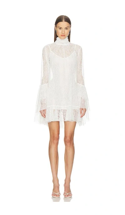 Camila Coelho Norma Mini Dress In White