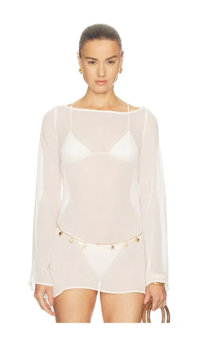 Camila Coelho Odette Tunic In White