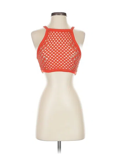 Pre-owned Camila Coelho Pullover Sweater In Orange