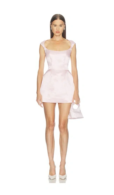Camila Coelho Roxana Mini Dress In Pink