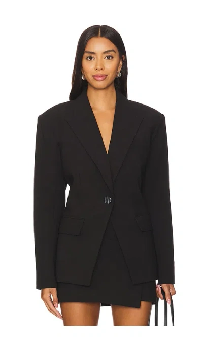 Camila Coelho Rumi Jacket In 블랙