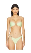 Camila Coelho Rya Top In Green