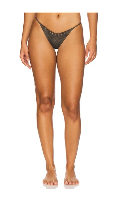 Camila Coelho Sahara Bottom In Dark Brown