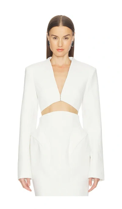Camila Coelho Selma Jacket In White