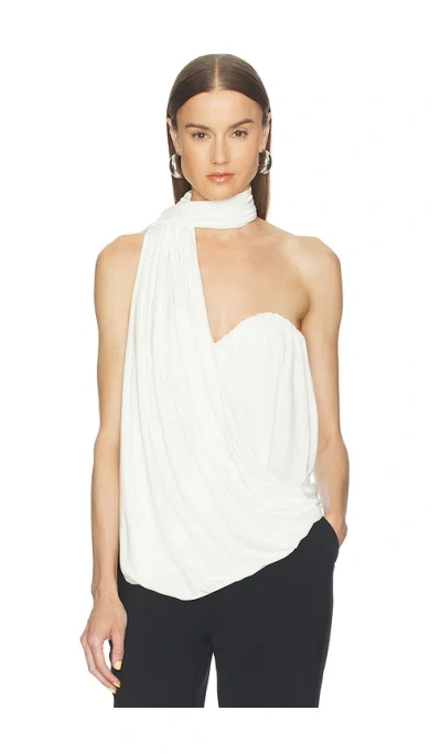 Camila Coelho Serafina Top In White