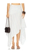 Camila Coelho Teagan Skirt In White