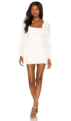 Camila Coelho Valerie Mini Dress In White