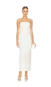 Camila Coelho Vista Midi Dress In White