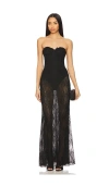 Camila Coelho Vittoria Dress In 黑色
