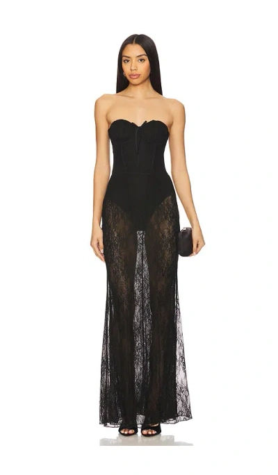 Camila Coelho Vittoria Dress In 黑色