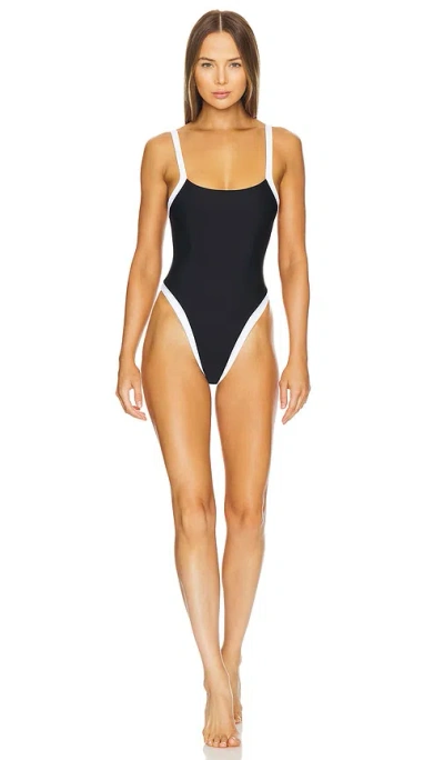 Camila Coelho Zelia One Piece In Black & White