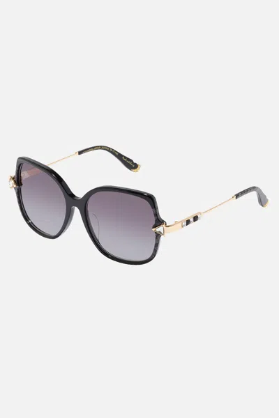 Camilla Alexandria Affair Sunglasses Solid Black
