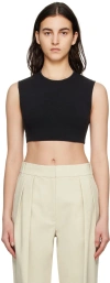 Camilla And Marc Black Aspen Tank Top In Black