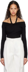 Camilla And Marc Black Cypress Bodysuit In Black