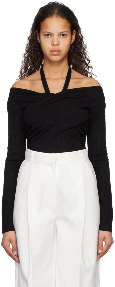 Camilla And Marc Black Cypress Bodysuit