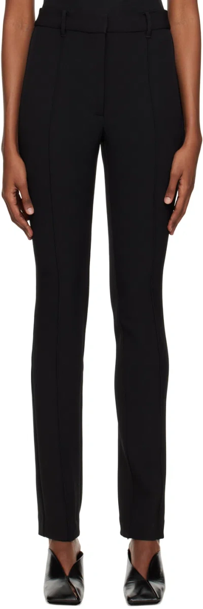 Camilla And Marc Valentina Slim Trousers In Dblk Black