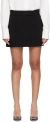 Camilla And Marc Black Mackinley Miniskirt In Dblk Black