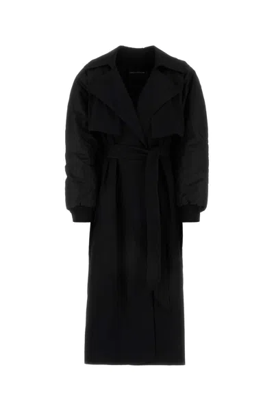CAMILLA AND MARC CAMILLA AND MARC BLACK POLYESTER EMMERSON TRENCH COAT
