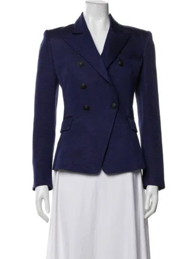 Pre-owned Camilla And Marc Blazer In Blue/purple