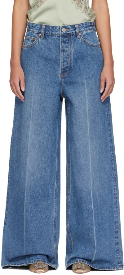 Camilla And Marc Blue Argento Jeans In M60 Classic Blue