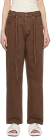 Camilla And Marc Brown Rhodes Jeans In L80 Chocolate