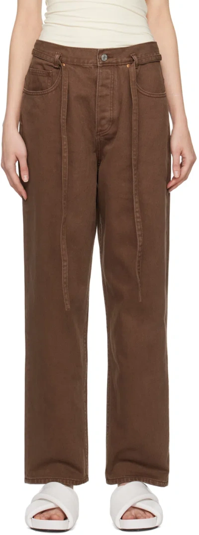 Camilla And Marc Brown Rhodes Jeans In L80 Chocolate