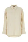 Camilla And Marc Sand Cotton And Polyester Cipher Oversize Shirt
