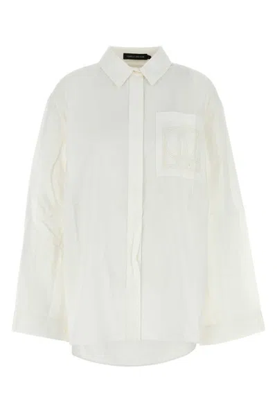 Camilla And Marc Classic Button In White