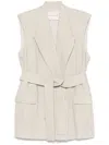 Camilla And Marc Waistcoats In Neutrals