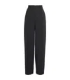 Camilla And Marc Corinthian Straight Tailored Trousers In Black
