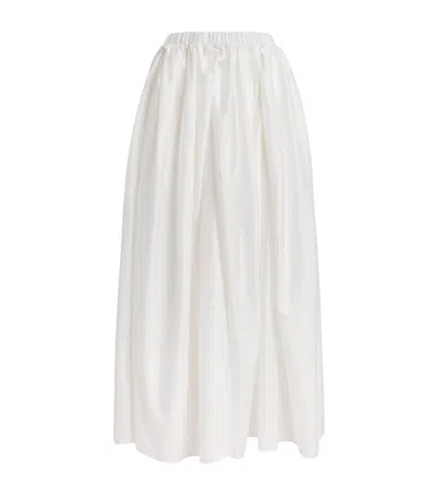 Camilla And Marc Cotton Zaya Maxi Skirt In White