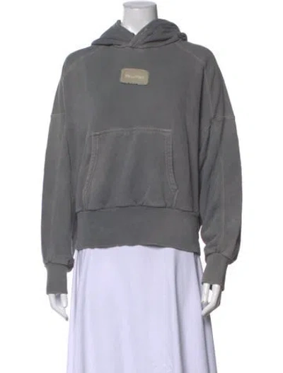 Pre-owned Camilla And Marc Crew Neck Long Sleeve Hoodie In Grey