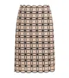 Camilla And Marc Deco Midi Skirt In Neutral