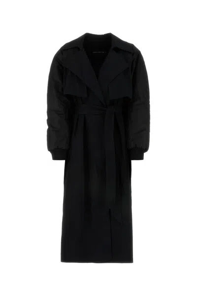 Camilla And Marc Black Polyester Emmerson Trench Coat