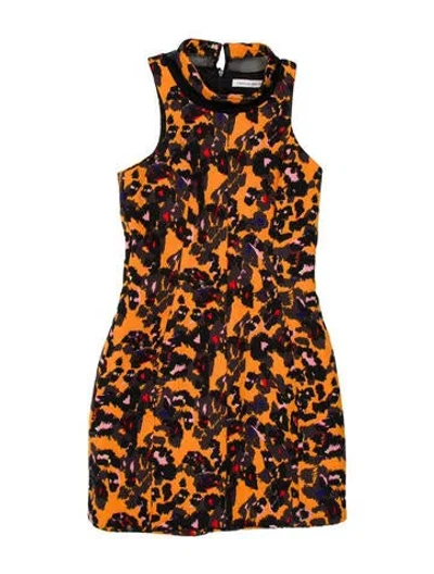 Pre-owned Camilla And Marc Floral Print Mini Dress In Multi