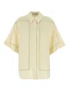 Camilla And Marc Cream Linen Blend Fortuna Shirt