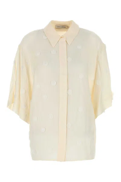 CAMILLA AND MARC CAMILLA AND MARC IVORY VISCOSE OTTILIE SHIRT