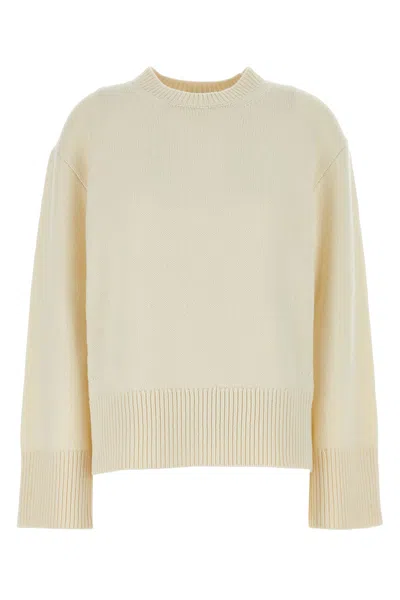 CAMILLA AND MARC IVORY WOOL BLEND ASH OVERSIZE SWEATER