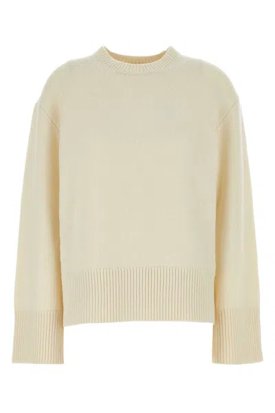 Camilla And Marc Ivory Wool Blend Ash Oversize Sweater