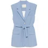 Camilla And Marc Atlantis Vest In Blue