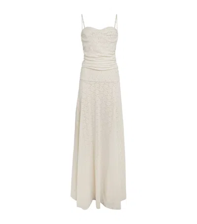 Camilla And Marc Lace Camille Maxi Dress In Ivory