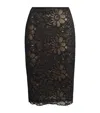 Camilla And Marc Lace Eleri Midi Skirt In Black