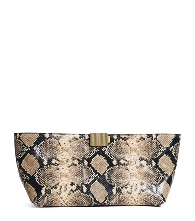 Camilla And Marc Leather Poppy Clutch Bag