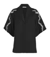 Camilla And Marc Linen-blend Oversized Serene Shirt In Black