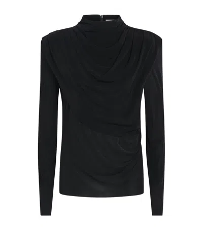 Camilla And Marc Long-sleeve Katerina Top In Black