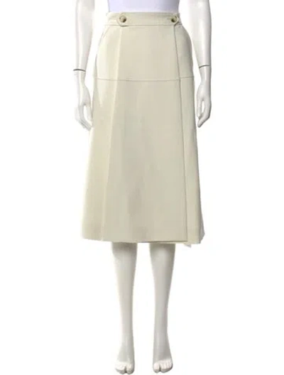 Pre-owned Camilla And Marc Midi Length Skirt In Neutrals