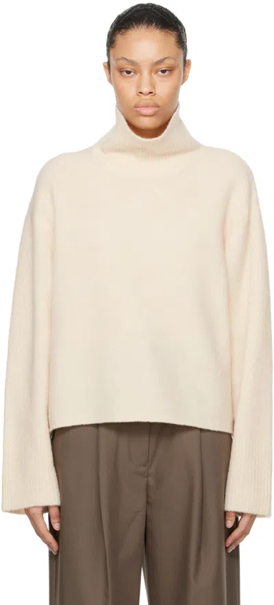 Camilla And Marc Off-white Avril Turtleneck In Mcrm Cream